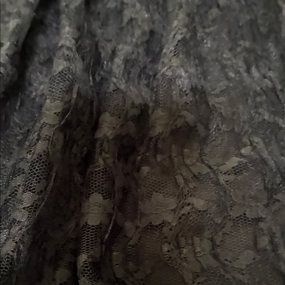 Necessary Objects Black Lace Mini Dress - Picture 3 of 4
